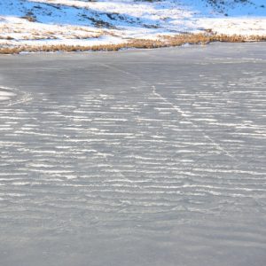 Lac des Pises gelé