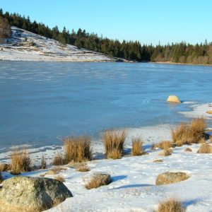 Lac des Pises gelé