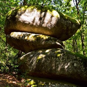"Les rochers décalés" - Sidobre