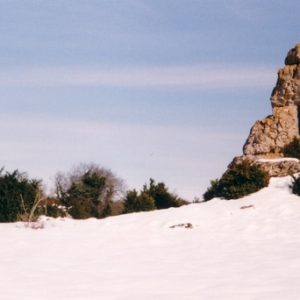Rocher du Camp del Roube - À la Vacquerie sur le causse du Larzac