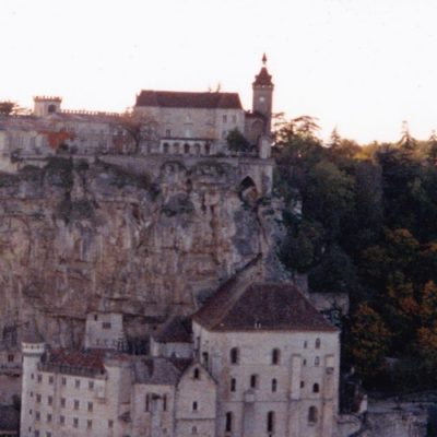 Notre-Dame de Rocamadour (vue du Causse de Gramat) 