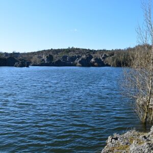 le « Lac des Rives » (Hérault), l'après-midi du 12 mars 2026