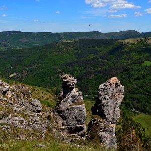 rocs au dessus de la Vallée du Tarnon