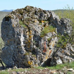 rocher en haut du Mérigou