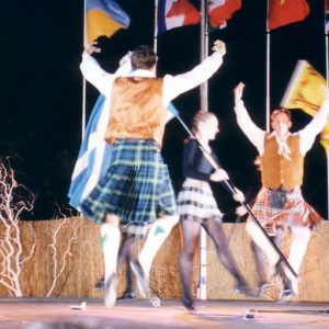 Tayside Folk Dance & Music de Dundee - Figure de la danse des épées