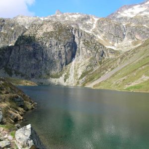 Lac d’Ilhéou - Arrivée au lac à 1 975 m