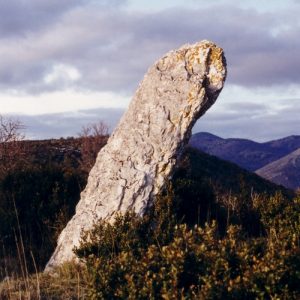 Menhir de Landre - Causse de Blandas vers Le Vigan - 30