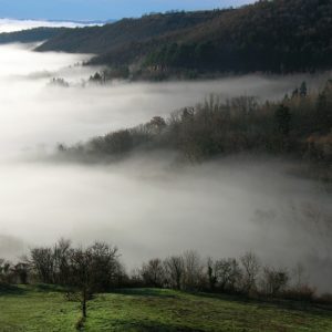 rivages de la mer de nuage (Montjaux -Aveyron)