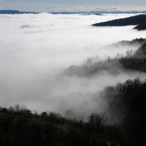 mer de nuage (Montjaux -Aveyron)