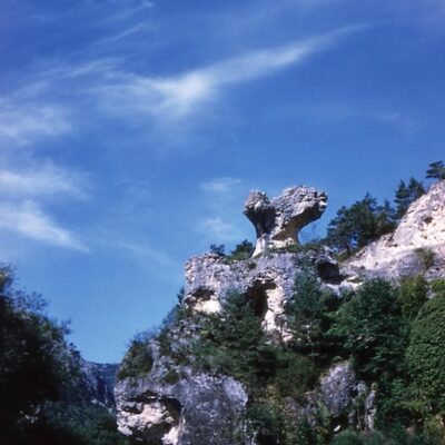 1958 - Gorges du Tarn, “Le Champignon”
