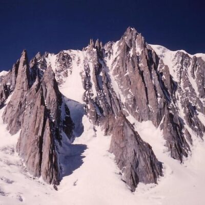1961 Le Mont-blanc du Tacul, de « la Vallée Blanche »