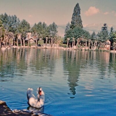 1962 Lac de Puigcerda en juillet avec un de mes frère aîné, Espagne