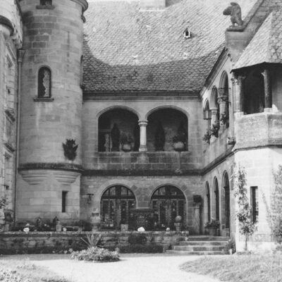 1966 - ...la perspective... Château de Montfort, Vitrac en Périgord, Dordogne
