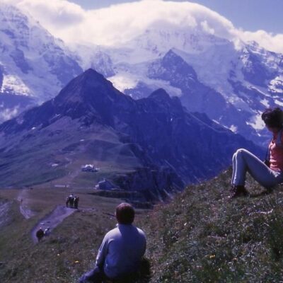 1966 Le Männlichen, les Alpes Suisses - Berne