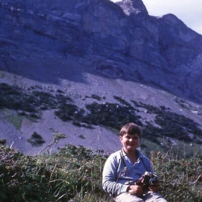 1966  ...dans les Alpes Suisses, Canton de Berne. Notre premier réel appareil photo à 13 ans, nous en mettrons quelques clichés (photos argentique naturellement !) “pour le fun” ...