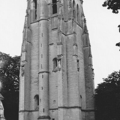 1966 - abbaye de Bec-Hellouin, Normandie (sud-ouest de Rouen) 