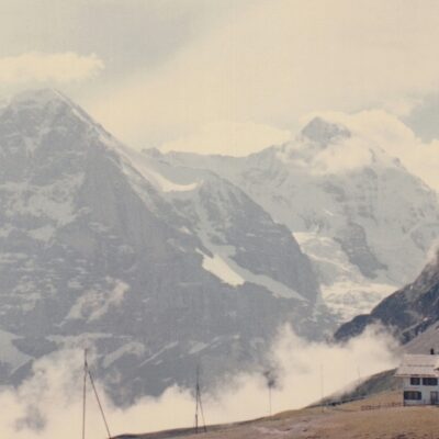 1966 - au Männlichen Alpes Suisses, Canton de Berne
