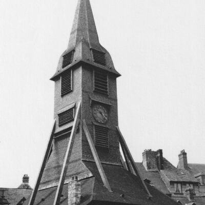 1966 - cloher normand du XVe sciècle de structure en bois, Honfleur