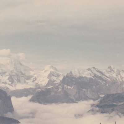 1966 - les Alpes Suisses, Canton de Berne