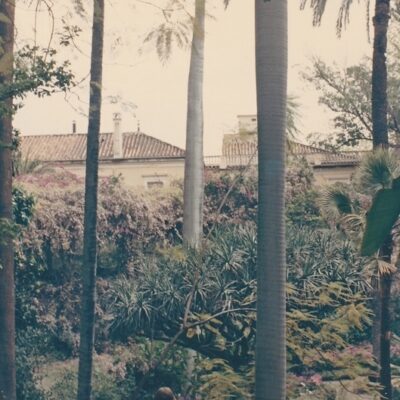 avril 1968, à Grenade dans les jardins - Espagne