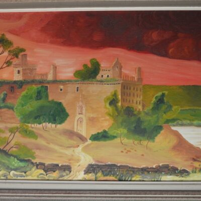 ...l’unique tableau [huile - 40cm/60cm] rescapé de mes deux années (69 et 70) des « Beaux Arts » de Toulon !