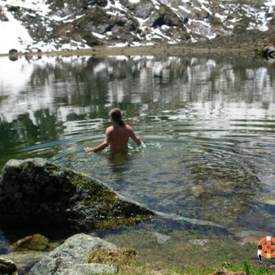 2007 - ...dans le Lac de Saussat (1 921 m), Pyrénées du Luchonnais