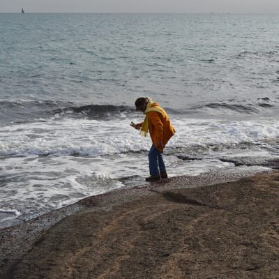 2022-2023 Cap d'Agde, le rivage des Falaises, avec les “taku wakan”